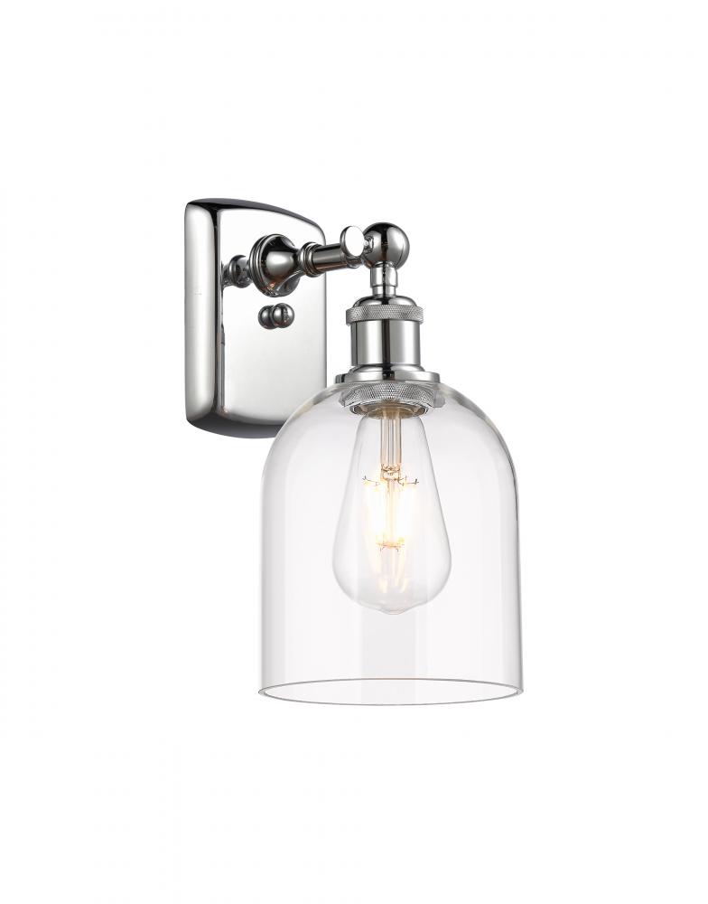 Bella - 1 Light - 6 inch - Polished Chrome - Sconce