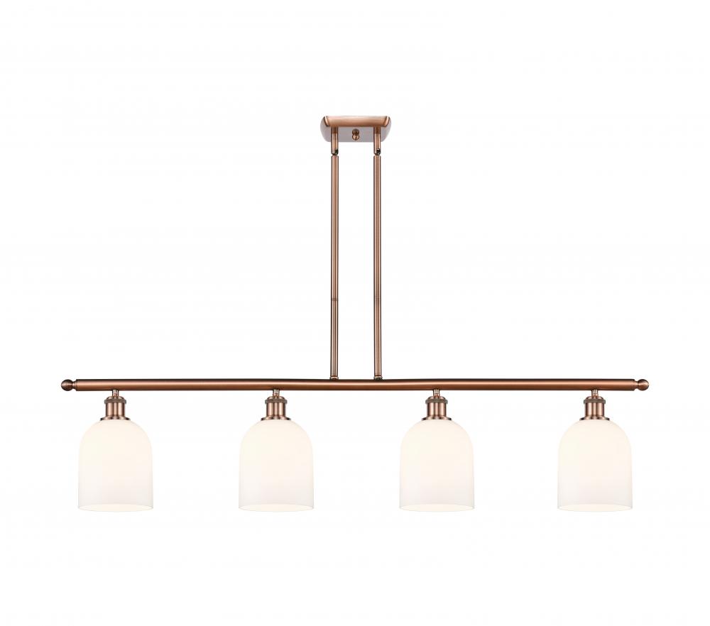 Bella - 4 Light - 48 inch - Antique Copper - Cord hung - Island Light