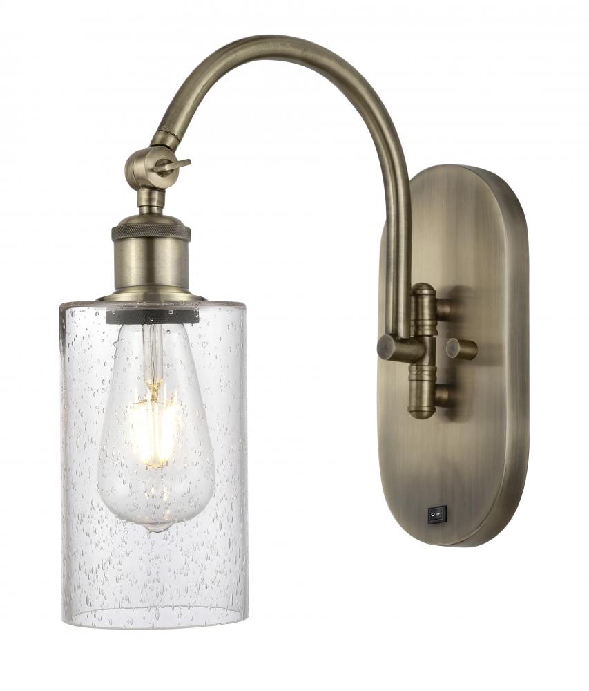 Clymer - 1 Light - 4 inch - Antique Brass - Sconce