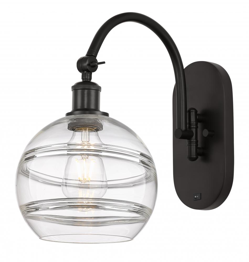 Rochester - 1 Light - 8 inch - Oil Rubbed Bronze - Adjustable Swing Arm