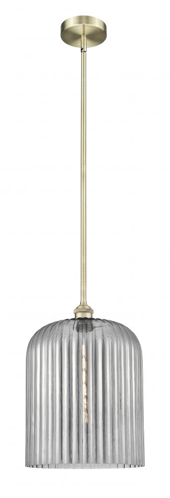 Bridal Veil - 1 Light - 5 inch - Antique Brass - Cord hung - Mini Pendant