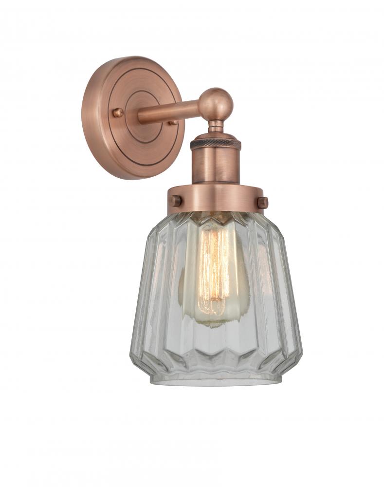 Chatham - 1 Light - 7 inch - Antique Copper - Sconce