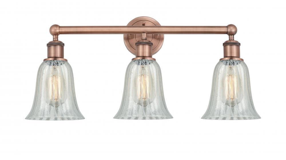 Hanover - 3 Light - 24 inch - Antique Copper - Bath Vanity Light