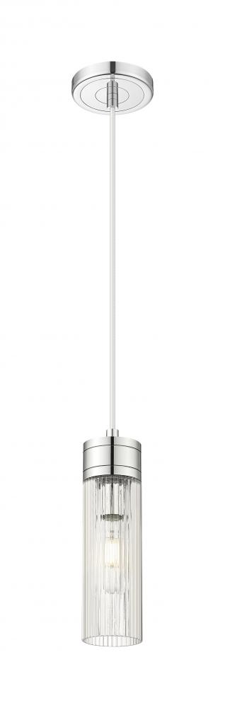 Boreas - 1 Light - 3 inch - Polished Chrome - Cord Hung - Mini Pendant