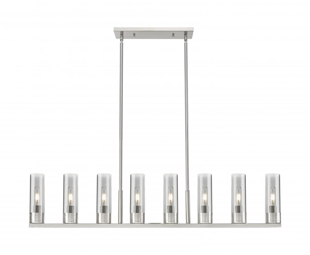 Boreas - 6 Light - 48 inch - Satin Nickel - Linear Pendant