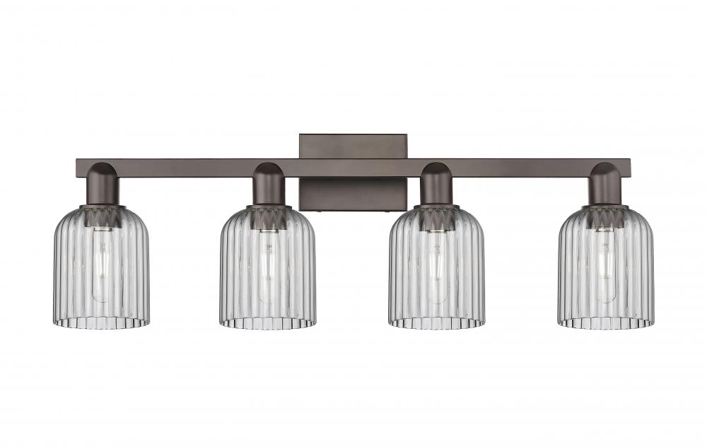 Bridal Veil - 4 Light - 36 inch - Oil Rubbed Bronze - Bath Vanity Light