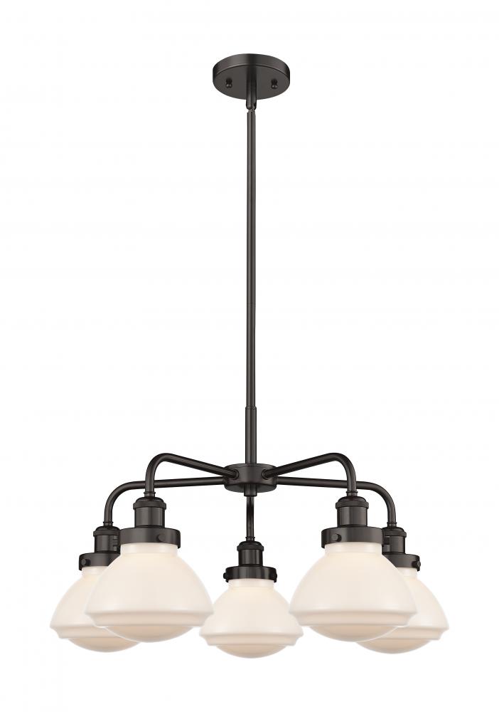 Olean - 5 Light - 25 inch - Oil Rubbed Bronze - Chandelier