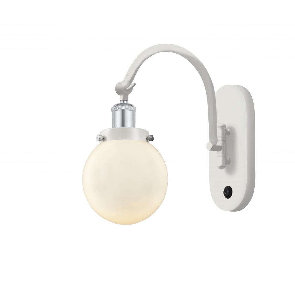 Beacon - 1 Light - 6 inch - White Polished Chrome - Sconce