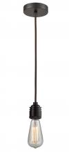 Innovations Lighting 100OB-10BR-2OB - Winchester - 1 Light - 2 inch - Oil Rubbed Bronze - Cord hung - Mini Pendant