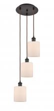 Innovations Lighting 113B-3P-OB-G111 - Cobbleskill - 3 Light - 12 inch - Oil Rubbed Bronze - Cord Hung - Multi Pendant