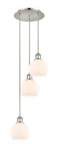 Innovations Lighting 113B-3P-PN-G121-6 - Athens - 3 Light - 12 inch - Polished Nickel - Cord Hung - Multi Pendant