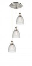 Innovations Lighting 113B-3P-SN-G382 - Castile - 3 Light - 13 inch - Brushed Satin Nickel - Cord Hung - Multi Pendant