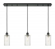 Innovations Lighting 123B-3P-BK-G434-7SDY - Crown Point - 3 Light - 37 inch - Matte Black - Linear Pendant