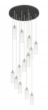 Innovations Lighting 132BK-B-13P-SN-G434-12CL - Crown Point - 13 Light - 32 inch - Brushed Satin Nickel - Multi Pendant