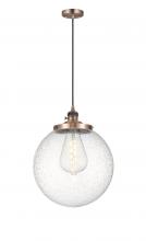 Innovations Lighting 201CSW-AC-G204-14 - Beacon - 1 Light - 14 inch - Antique Copper - Cord hung - Mini Pendant