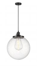 Innovations Lighting 201CSW-BK-G204-14 - Beacon - 1 Light - 14 inch - Matte Black - Cord hung - Mini Pendant