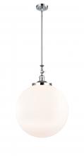 Innovations Lighting 206-PC-G201-18 - Beacon - 1 Light - 12 inch - Polished Chrome - Stem Hung - Mini Pendant