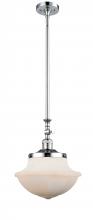 Innovations Lighting 206-PC-G541 - Oxford - 1 Light - 12 inch - Polished Chrome - Stem Hung - Mini Pendant