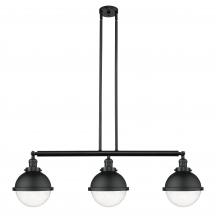 Innovations Lighting 213-BK-HFS-84-BK - Hampden - 3 Light - 42 inch - Matte Black - Stem Hung - Island Light