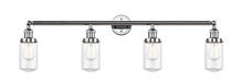 Innovations Lighting 215-PC-G312 - Dover - 4 Light - 43 inch - Polished Chrome - Adjustable Bath Vanity Light