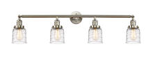 Innovations Lighting 215-SN-G513 - Bell - 4 Light - 42 inch - Brushed Satin Nickel - Bath Vanity Light