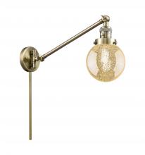 Innovations Lighting 237-AB-G208-6 - Beacon - 1 Light - 6 inch - Antique Brass - Swing Arm