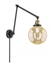 Innovations Lighting 238-BAB-G208-8 - Beacon - 1 Light - 8 inch - Black Antique Brass - Swing Arm