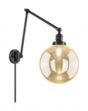 Innovations Lighting 238-BK-G208-10 - Beacon - 1 Light - 10 inch - Matte Black - Swing Arm