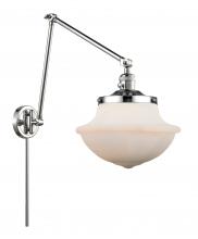 Innovations Lighting 238-PC-G541 - Oxford - 1 Light - 12 inch - Polished Chrome - Swing Arm