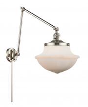 Innovations Lighting 238-PN-G541 - Oxford - 1 Light - 12 inch - Polished Nickel - Swing Arm