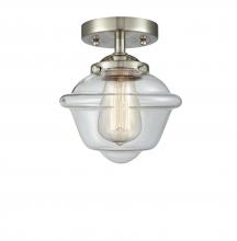 Innovations Lighting 284-1C-SN-G532 - Oxford - 1 Light - 8 inch - Brushed Satin Nickel - Semi-Flush Mount