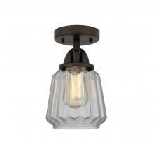 Innovations Lighting 288-1C-OB-G142 - Chatham - 1 Light - 7 inch - Oil Rubbed Bronze - Semi-Flush Mount