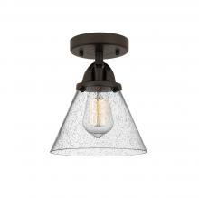 Innovations Lighting 288-1C-OB-G44 - Cone - 1 Light - 8 inch - Oil Rubbed Bronze - Semi-Flush Mount