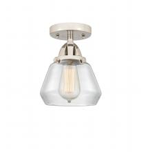 Innovations Lighting 288-1C-PN-G172 - Fulton - 1 Light - 7 inch - Polished Nickel - Semi-Flush Mount