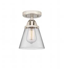 Innovations Lighting 288-1C-PN-G62 - Cone - 1 Light - 6 inch - Polished Nickel - Semi-Flush Mount