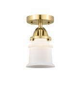 Innovations Lighting 288-1C-SG-G181S - Canton - 1 Light - 5 inch - Satin Gold - Semi-Flush Mount