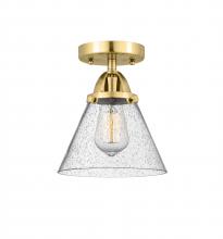 Innovations Lighting 288-1C-SG-G44 - Cone - 1 Light - 8 inch - Satin Gold - Semi-Flush Mount