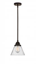 Innovations Lighting 288-1S-OB-G44 - Cone - 1 Light - 8 inch - Oil Rubbed Bronze - Cord hung - Mini Pendant