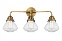 Innovations Lighting 288-3W-BB-G324 - Olean - 3 Light - 25 inch - Brushed Brass - Bath Vanity Light