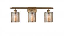 Innovations Lighting 516-3W-BB-G116 - Cobbleskill - 3 Light - 25 inch - Brushed Brass - Bath Vanity Light