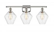 Innovations Lighting 516-3W-PN-G654-8 - Cindyrella - 3 Light - 28 inch - Polished Nickel - Bath Vanity Light