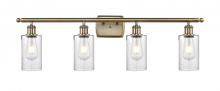 Innovations Lighting 516-4W-AB-G804 - Clymer - 4 Light - 34 inch - Antique Brass - Bath Vanity Light