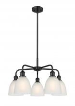 Innovations Lighting 516-5CR-BK-G381 - Castile - 5 Light - 24 inch - Matte Black - Chandelier