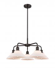 Innovations Lighting 516-5CR-OB-G131 - Orwell - 5 Light - 26 inch - Oil Rubbed Bronze - Chandelier