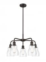 Innovations Lighting 516-5CR-OB-G394 - Ellery - 5 Light - 23 inch - Oil Rubbed Bronze - Chandelier