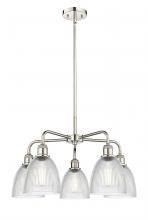 Innovations Lighting 516-5CR-PN-G382 - Castile - 5 Light - 24 inch - Polished Nickel - Chandelier