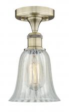 Innovations Lighting 616-1F-AB-G2811 - Hanover - 1 Light - 6 inch - Antique Brass - Flush Mount