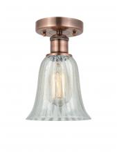 Innovations Lighting 616-1F-AC-G2811 - Hanover - 1 Light - 6 inch - Antique Copper - Flush Mount