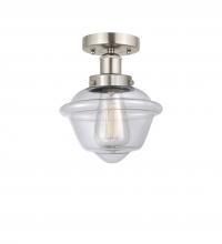 Innovations Lighting 616-1F-SN-G532 - Oxford - 1 Light - 7 inch - Brushed Satin Nickel - Semi-Flush Mount