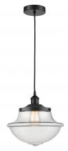 Innovations Lighting 616-1PH-BK-G542 - Oxford - 1 Light - 12 inch - Matte Black - Mini Pendant